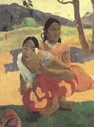 Paul Gauguin, When will you Marry (Nafea faa ipoipo) (mk09)